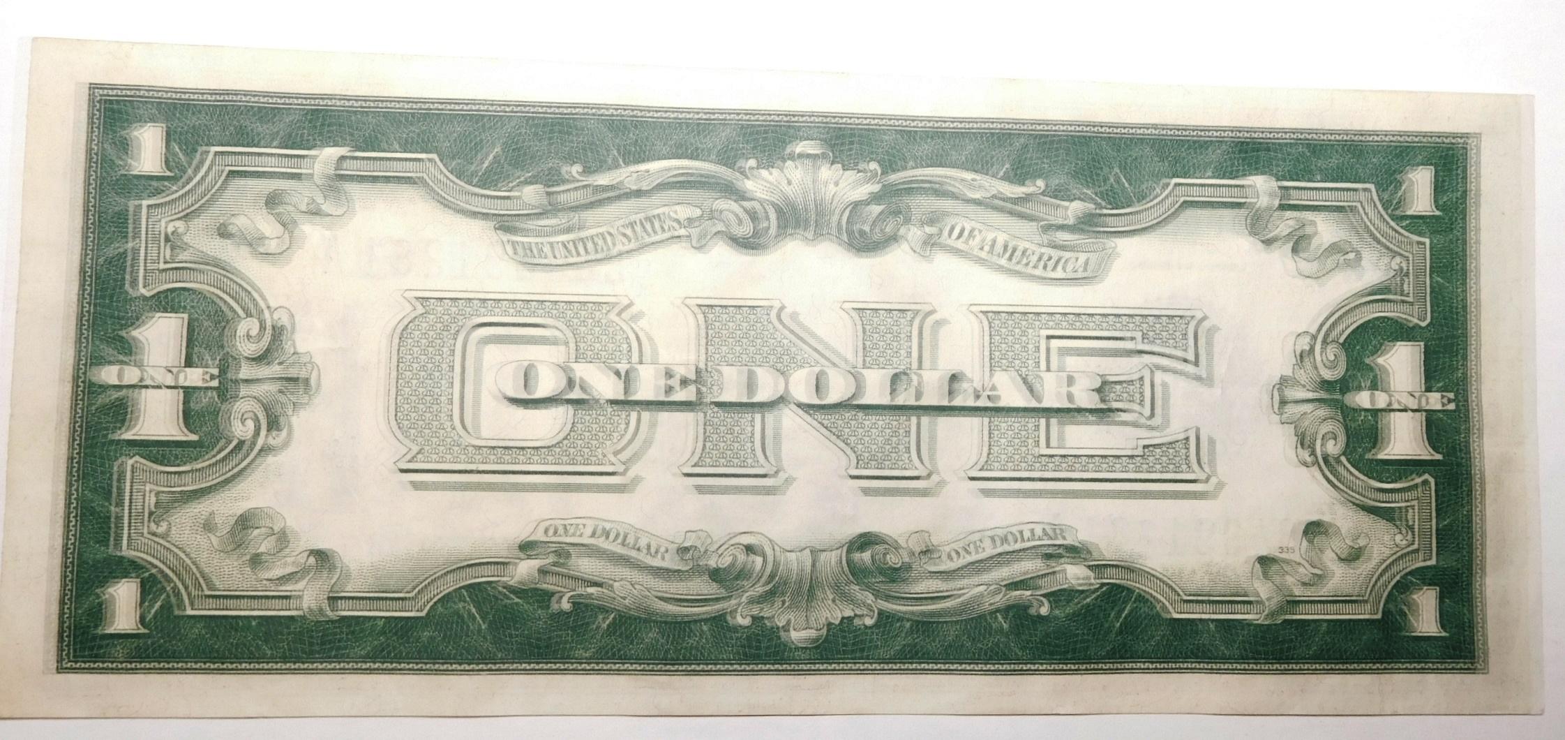 1928 $1.00 SILVER CERTIFICATE CHOICE AU