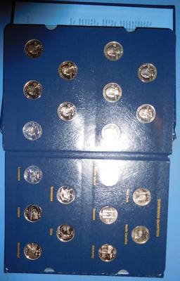 STATEHOOD QUARTER SET IN ALBUM 1999-2008 CLAD PROOFS (56 COINS)