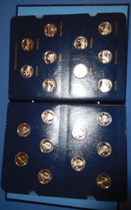 STATEHOOD QUARTER SET IN ALBUM 1999-2008 CLAD PROOFS (56 COINS)