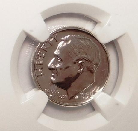 1959 ROOSEVELT DIME NGC PF-67