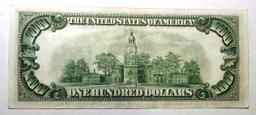 1934 $100.00 FEDERAL NOTE GEM CRISP UNC