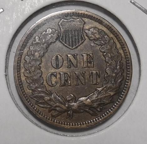 1889 INDIAN CENT AU-58