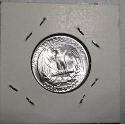 1954 WASHINGTON QUARTER GEM BU