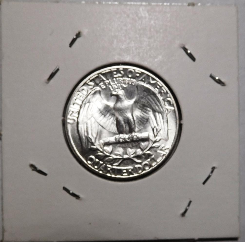 1953 WASHINGTON QUARTER GEM BU