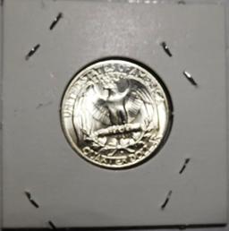 1953-D WASHINGTON QUARTER GEM BU