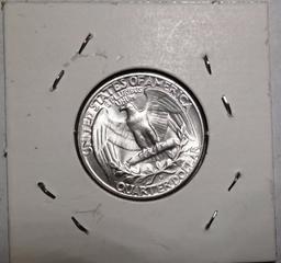 1953-D WASHINGTON QUARTER GEM BU