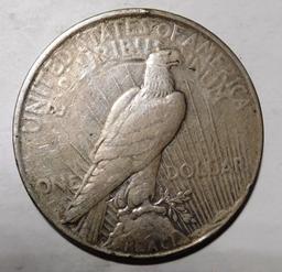1927 PEACE DOLLAR F/VF
