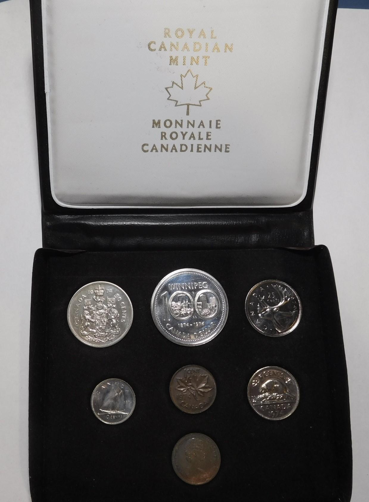 1974 CANADA MINT SET IN BOX