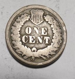 1863 INDIAN CENT VG