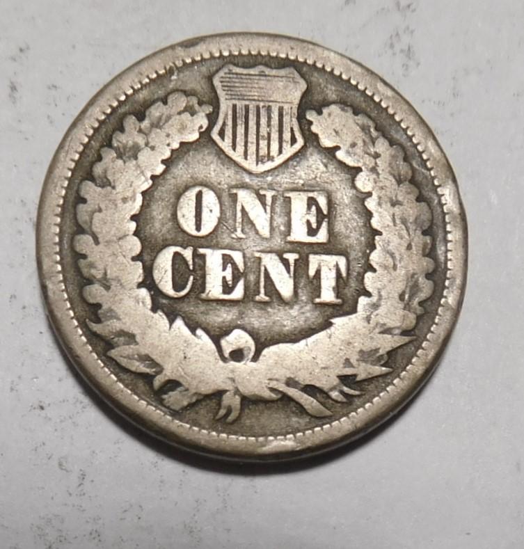 1863 INDIAN CENT VG