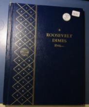 ROOSEVELT DIME SET 1946-1976 CH BU (67 COINS)