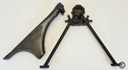 Browning M1919A6 Bipod and Stock