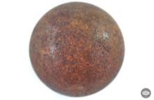 Civil War 2.25 Inch Cannon Ball from Ft. Fisher