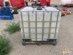 Plastic chemical storage tank