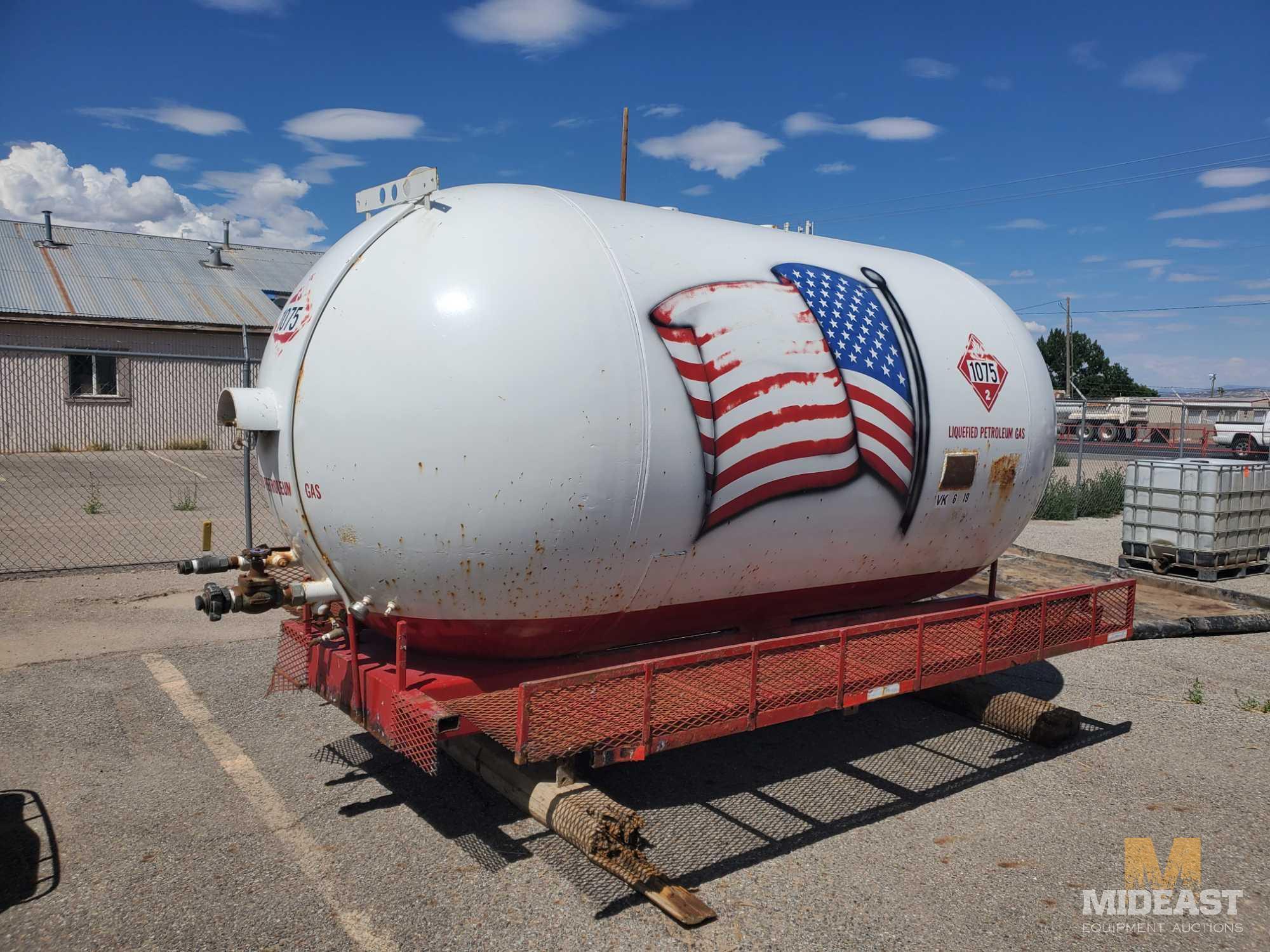 2400 Gal Propane tank