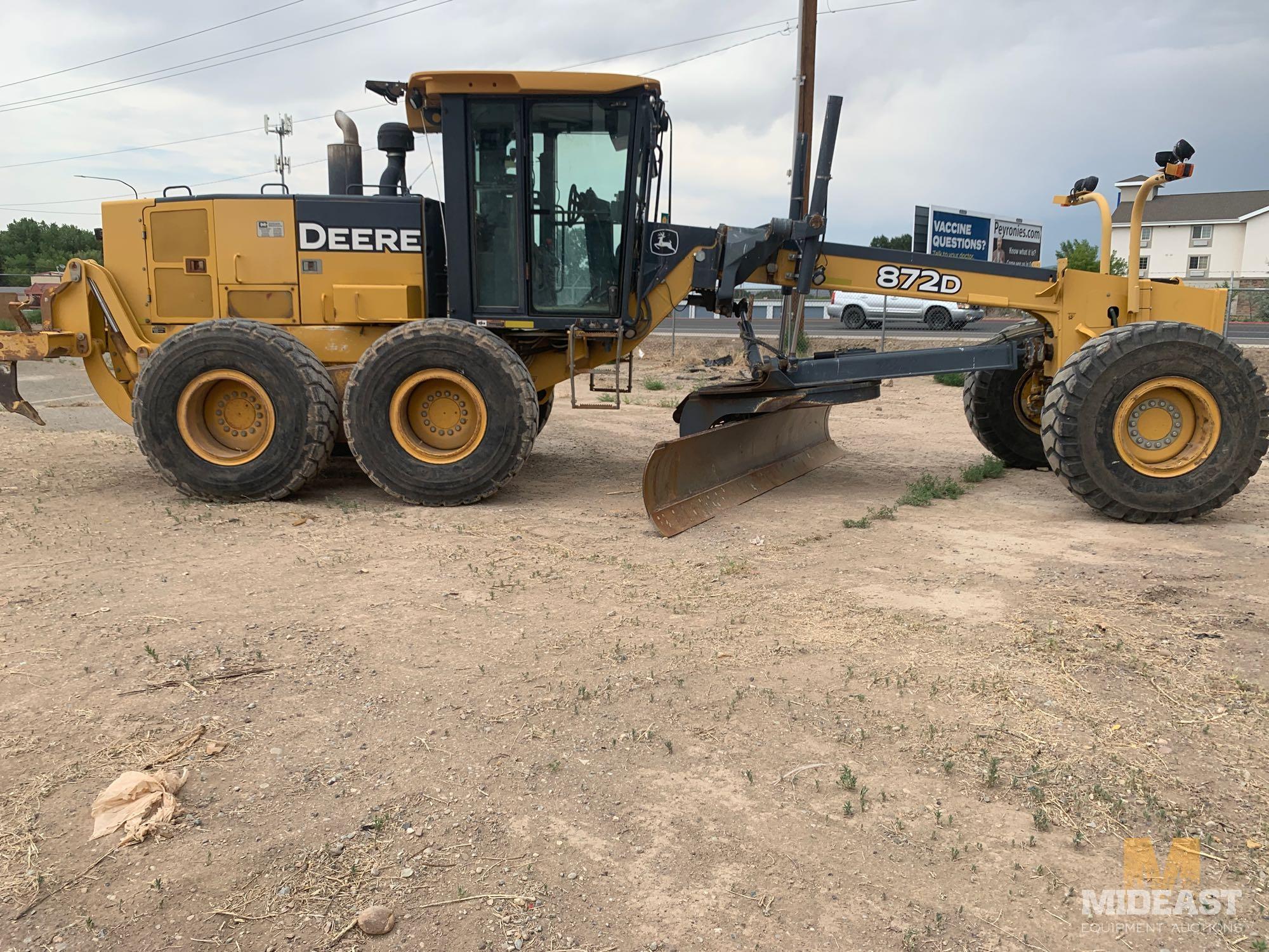 2006 Deere 872D Motor Grader