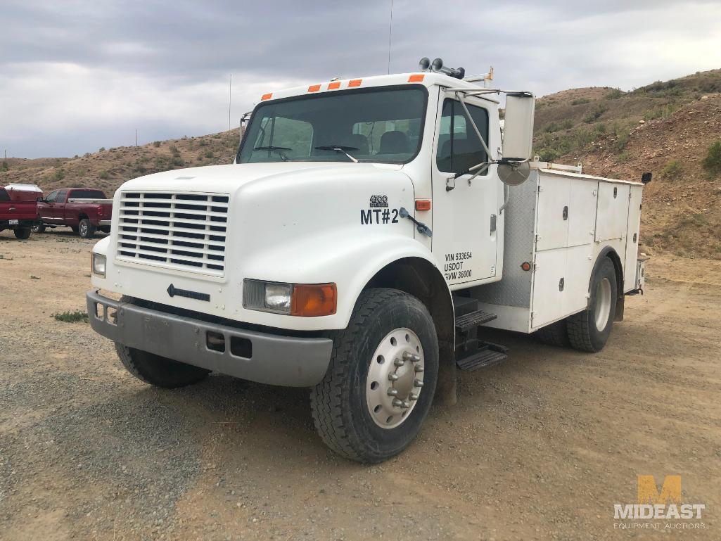 1996 International 4700DT, Mechanic Truck