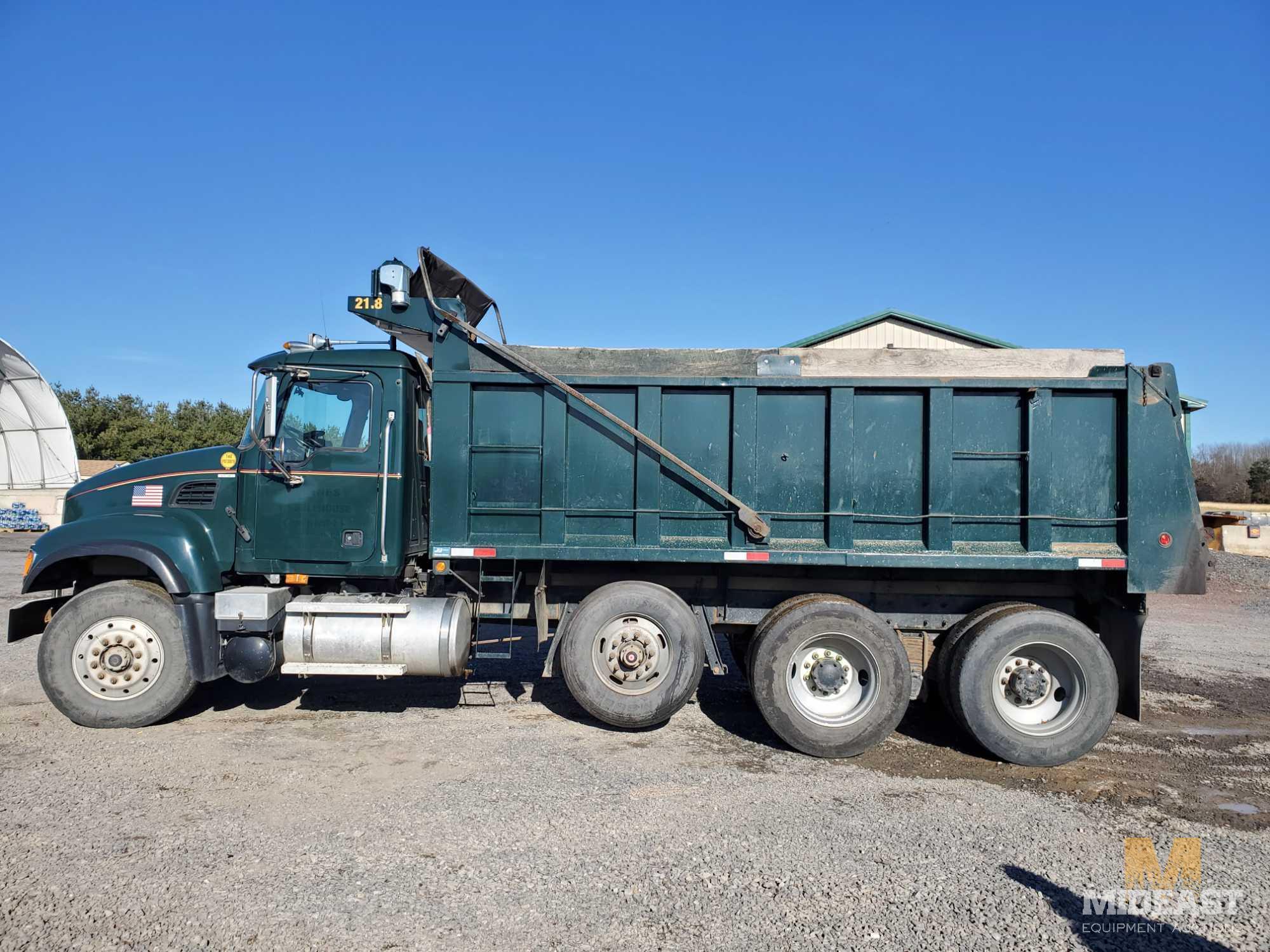 2006 Mack CV713 Granite Truck, VIN # 1M2AG11C26M032007