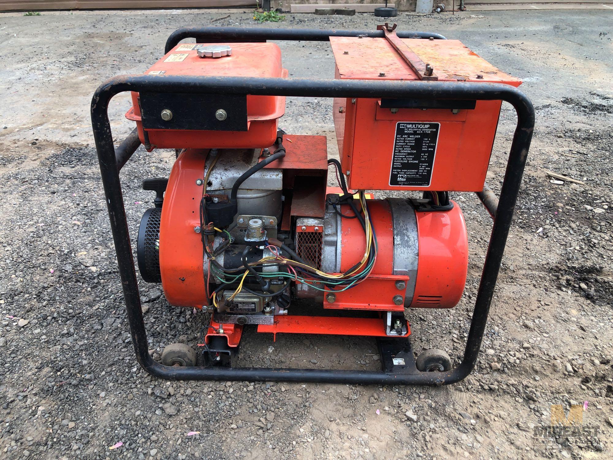 DC Welder AC Generator, Model ACX-170S