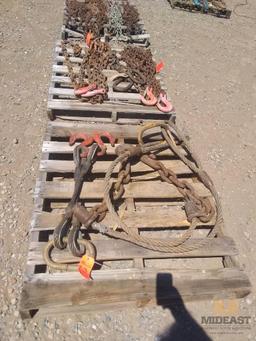 Skid Lot: (2) 2-Leg Wire Rope Lifting Bridles