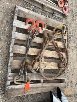 Skid Lot: (2) 2-Leg Wire Rope Lifting Bridles