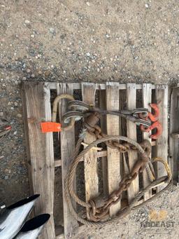 Skid Lot: (2) 2-Leg Wire Rope Lifting Bridles