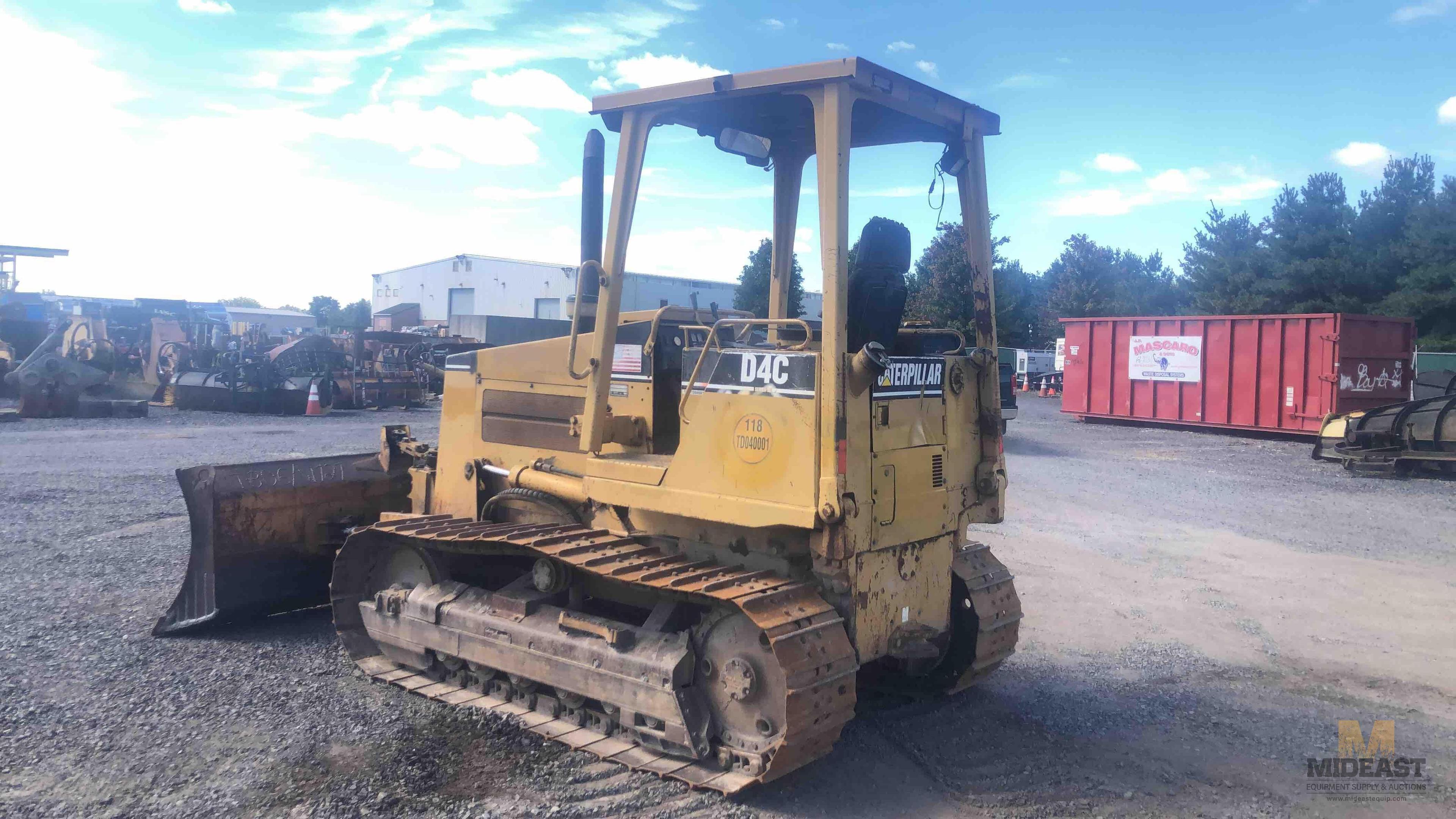 1998 CAT D4C III Dozer, sn 6YL02107