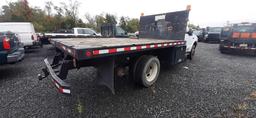 1999 Ford F-450 Flat Bed Pickup Truck, VIN 1FDXF46F4XED33794