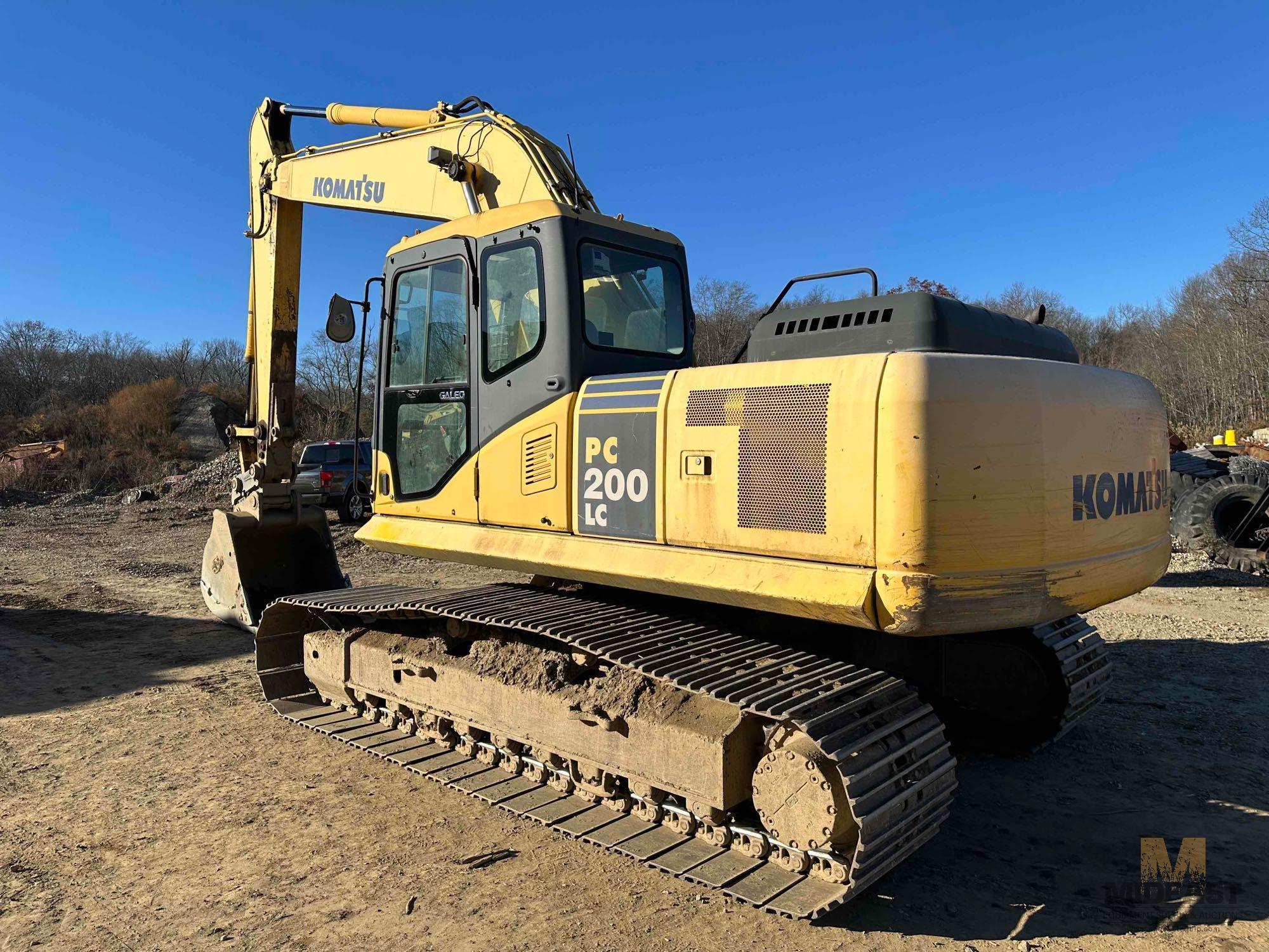 Komatsu PC200 LC-7L Excavator, s/n A87617