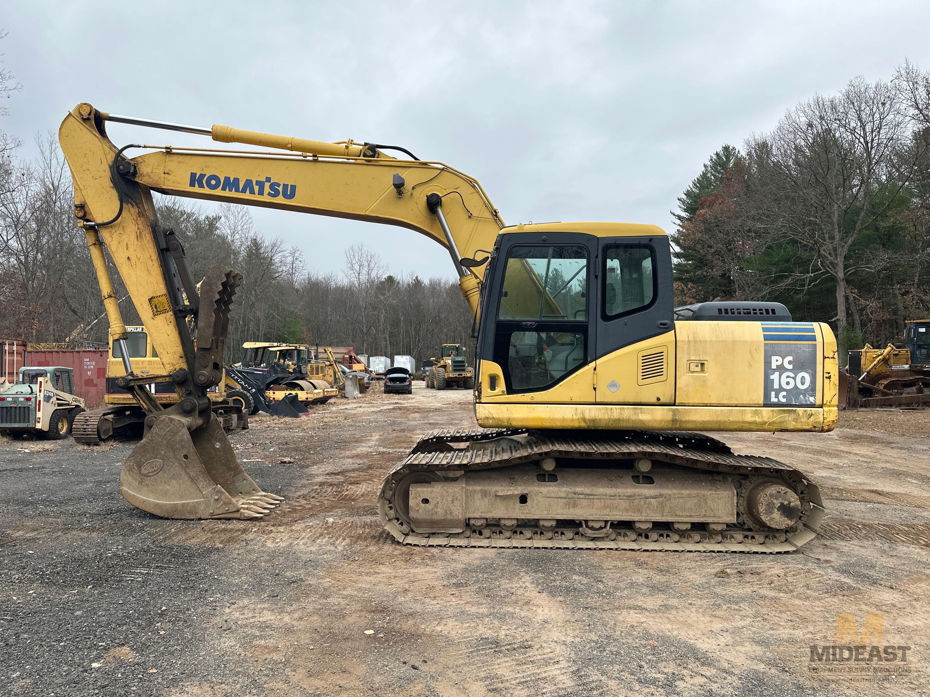 2005 Komatsu PC160 LC-7 Excavator, s/n V02010189