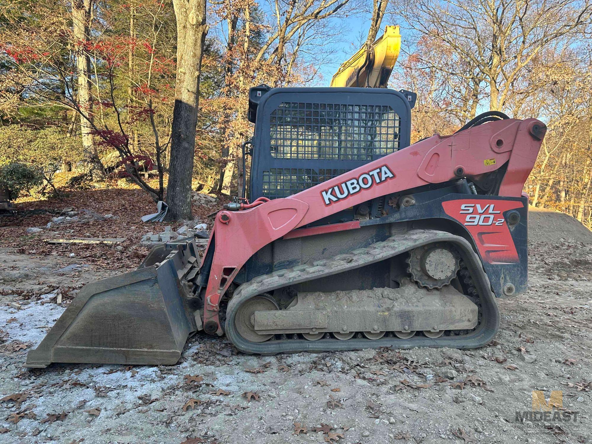 2016 Kubota SVL90-2 Skid Steer, s/n 158282