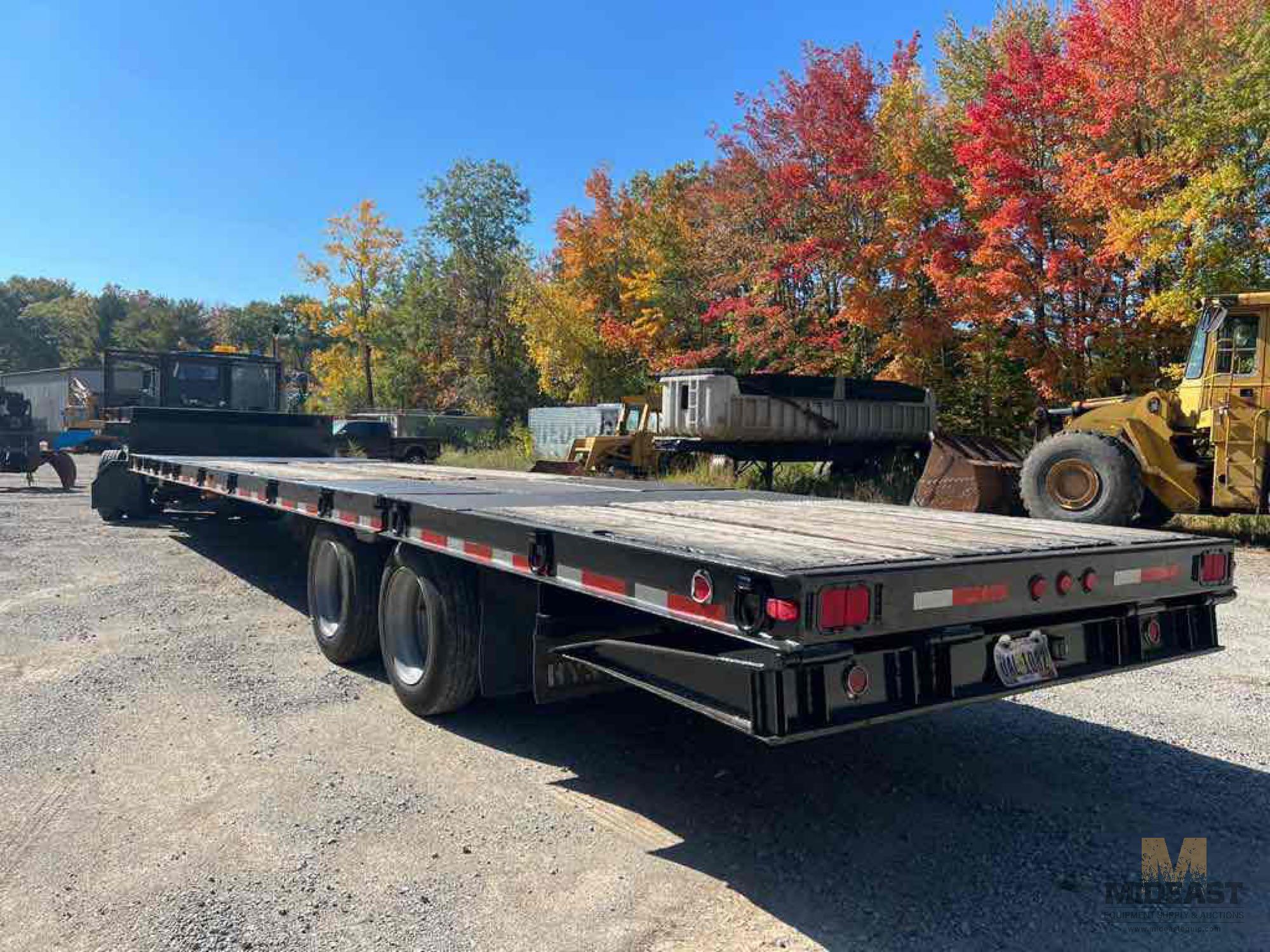 1986 Hyster Drop Deck Trailer