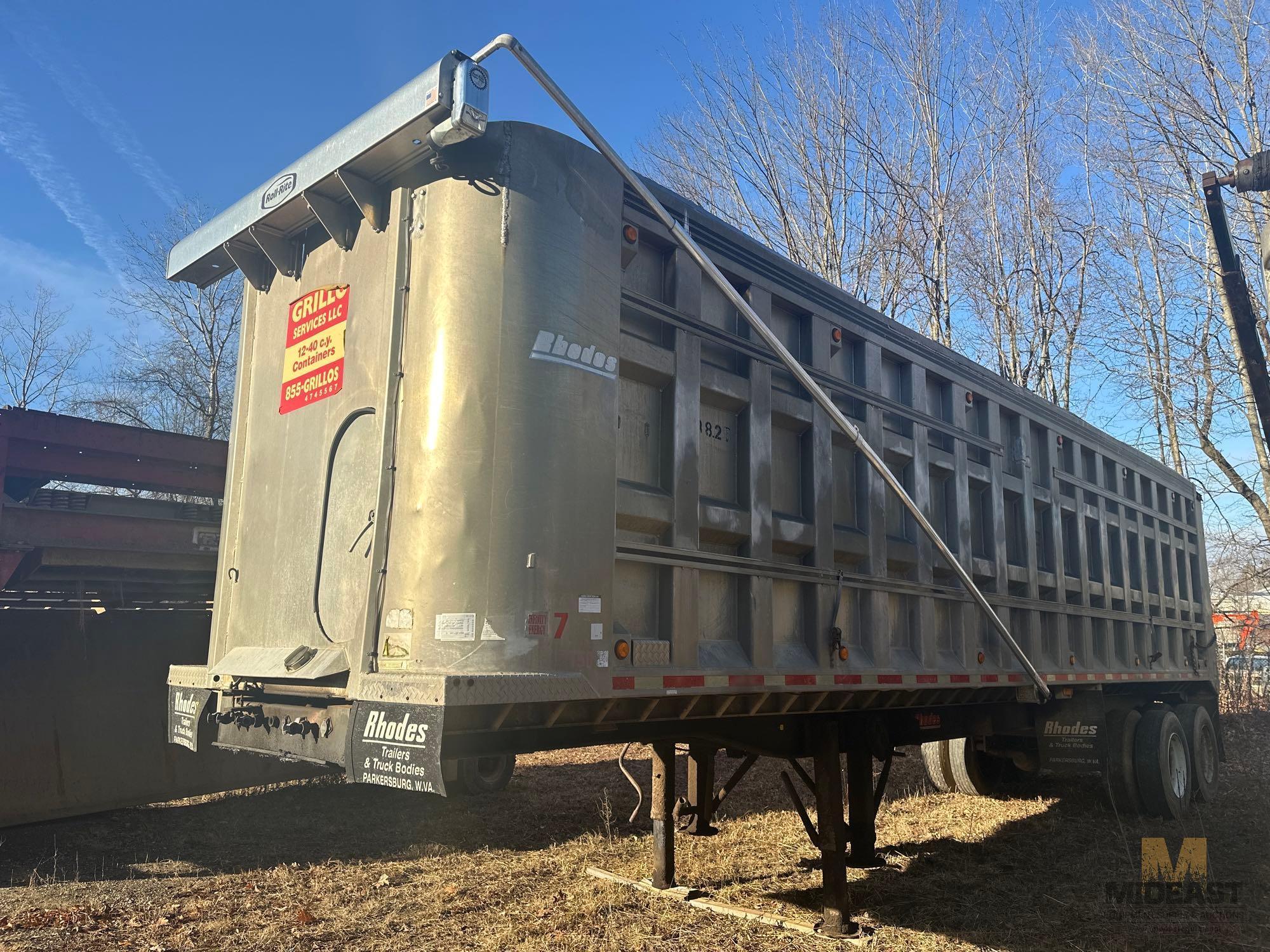 2002 Rhodes Trailer, VIN 1A9AD36372P432112