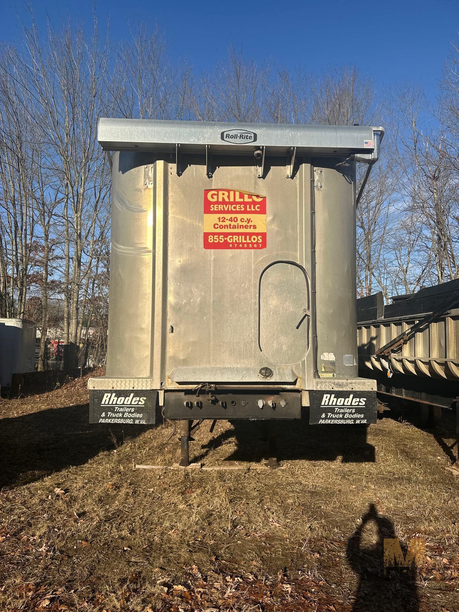 2002 Rhodes Trailer, VIN 1A9AD36372P432112