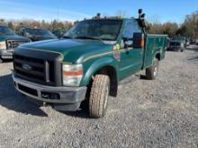 2008 Ford F-350 Pickup Truck, VIN # 1FDWF35R48EE10828