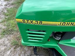 John Deere STX38 Mower