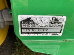 John Deere STX38 Mower