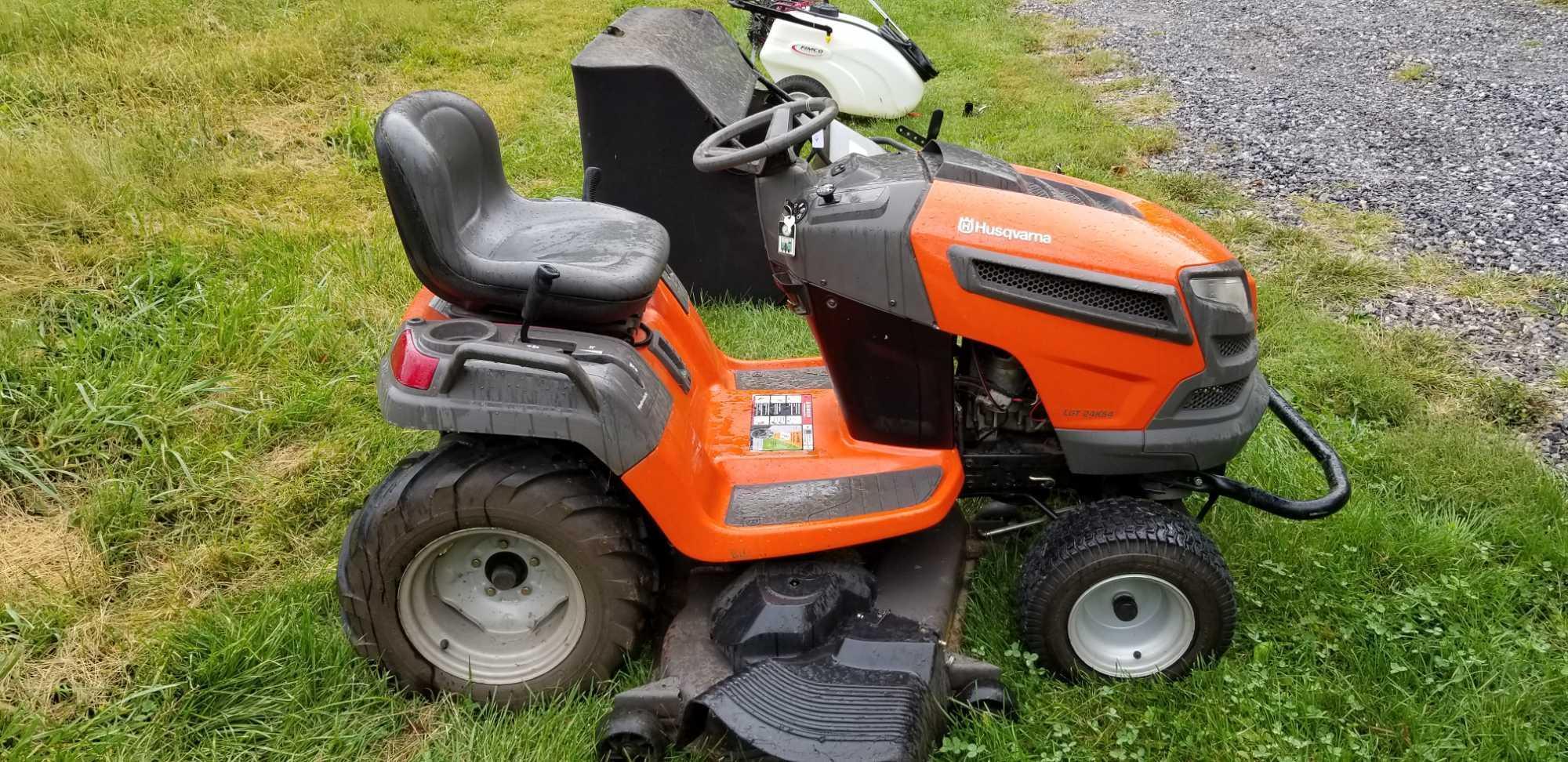 Husqvarna 54"  Hydrostatic lawn tractor 285 hrs.