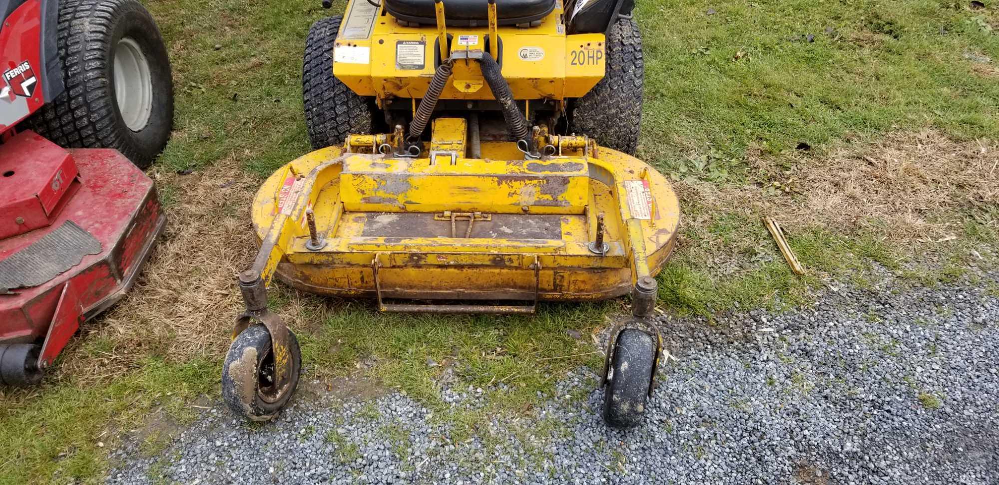 Walker Mower (Weaker Hydros when running hot) 42" Deck