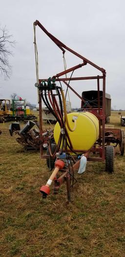 Penns Creek 300 gallon sprayer, 28' single boom