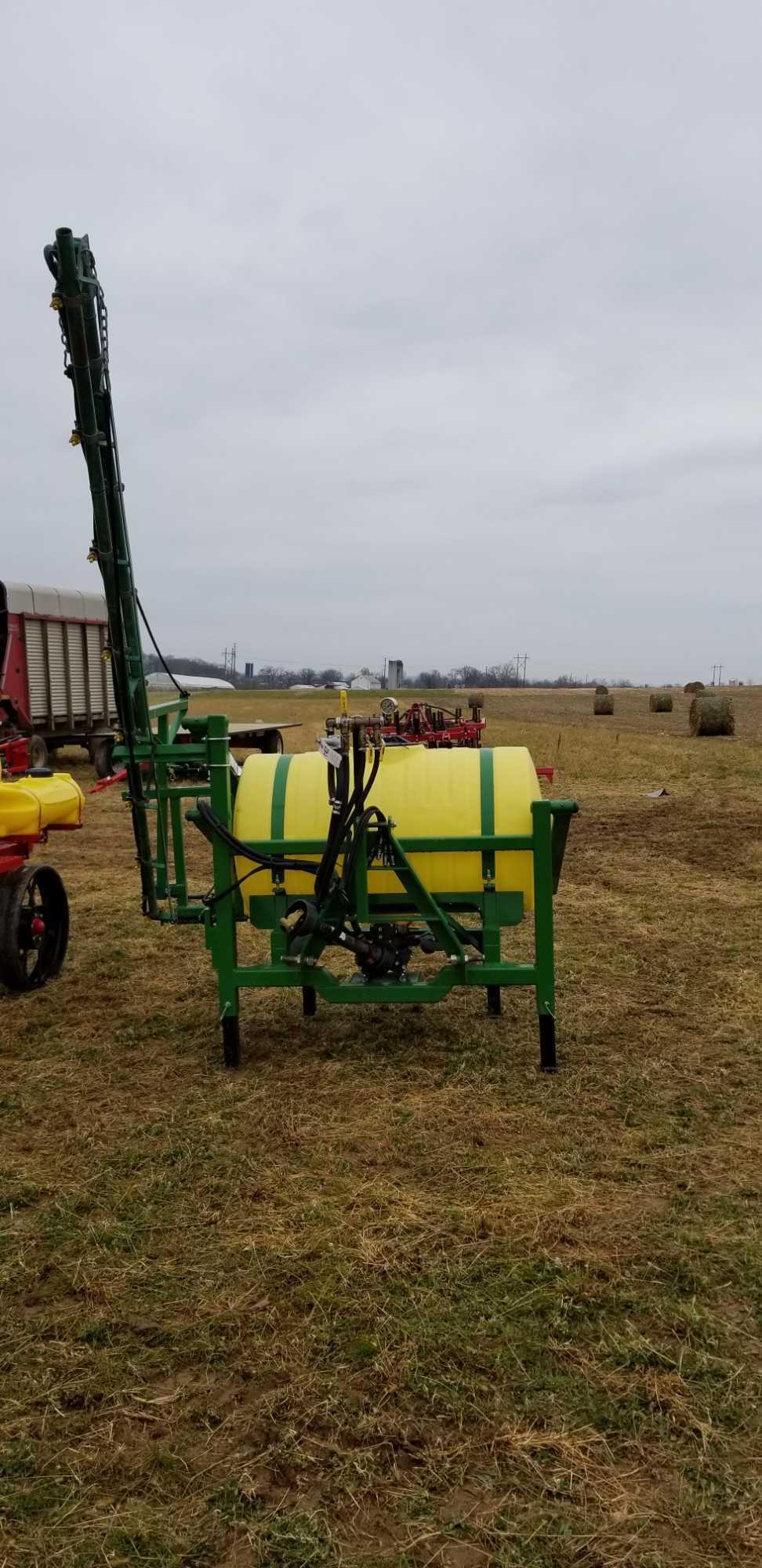 New- Iva sprayer 3 pt. Hitch, 20 ft. Single boom, 150 gallon tank