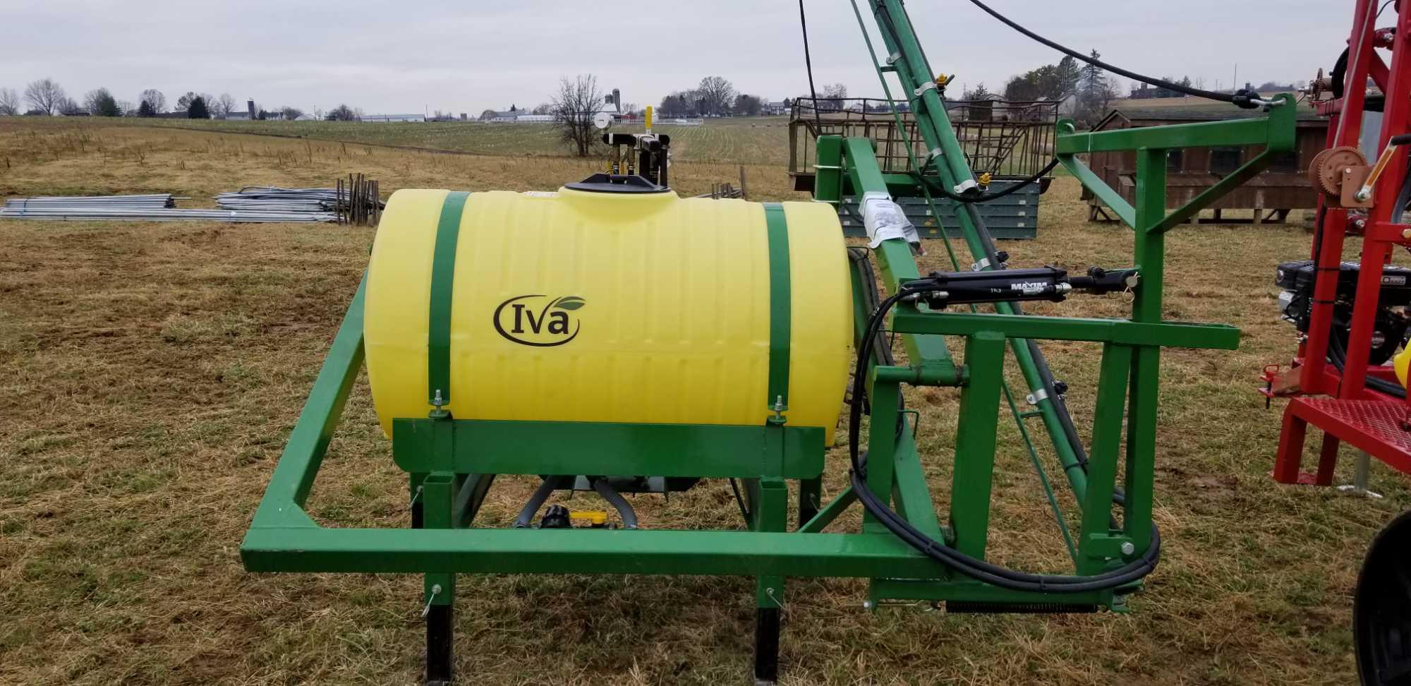 New- Iva sprayer 3 pt. Hitch, 20 ft. Single boom, 150 gallon tank