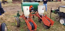 2 row corn planter, 6 1/2 ft. Wide 36 in spacing