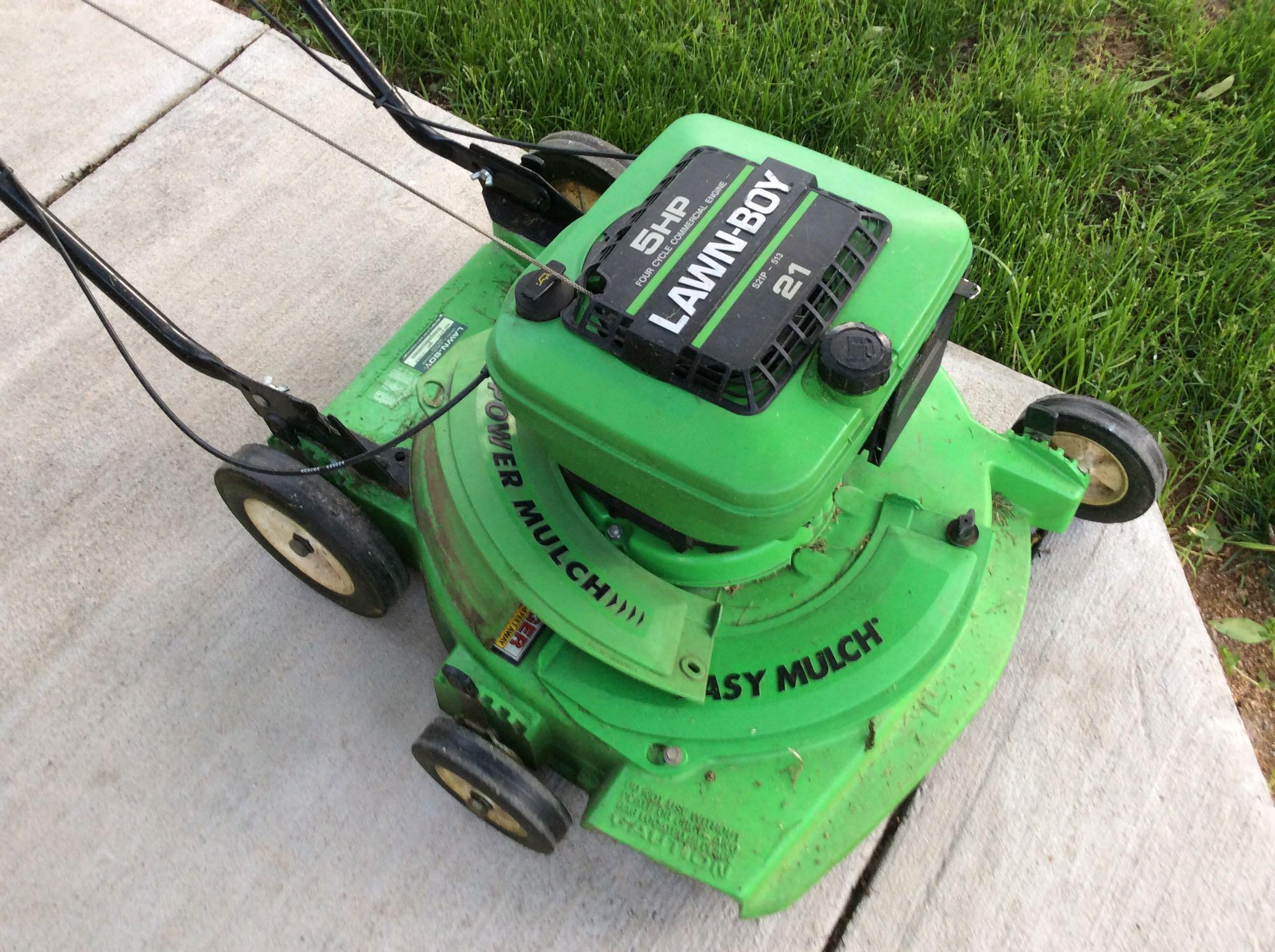 Lawn boy 5 hp 21 inch walk behind mower