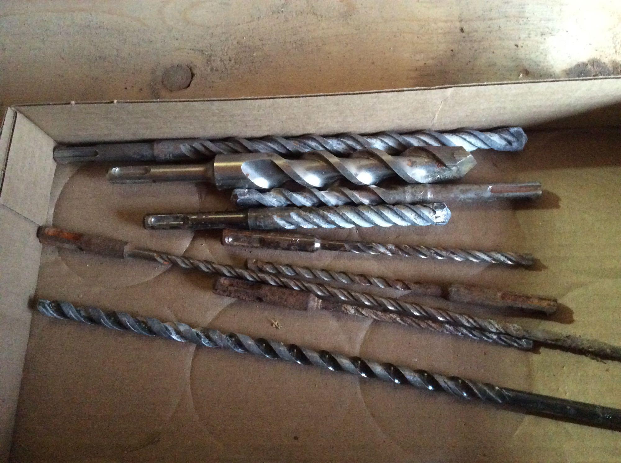 Masonry bits including new 3/4 in x 24 in