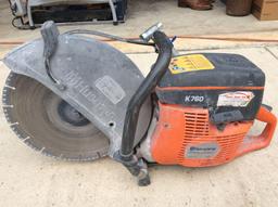 Husqvarna K 760 Concrete saw w/ 14 in blade