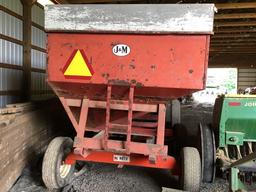 J&M gravity bin wagon