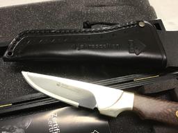 Puma knife with leather sheath