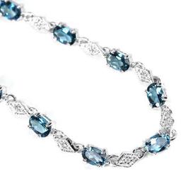 Natural AAA LONDON BLUE TOPAZ  Bracelet