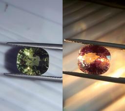 Natural Untreated Cushion Alexandrite  - GRS Certified